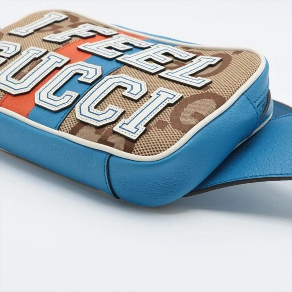Gucci – Jumbo GG “I Feel Gucci” Belt Bag – Circa 2018 - Picture 2 of 5